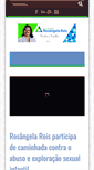 Mobile Screenshot of deputadarosangelareis.com.br